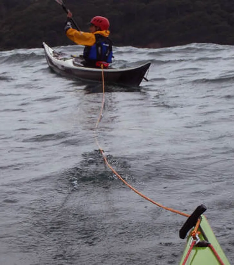 Whetman Equipment Sea Bean Compact 10m Towline for Sea Kayaking-1