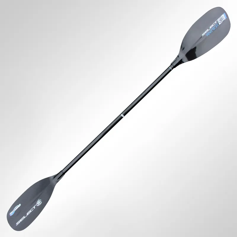 2023 Select Warrior Carbon Foam Core Blade Straight Shaft White Water Kayak Paddle-2