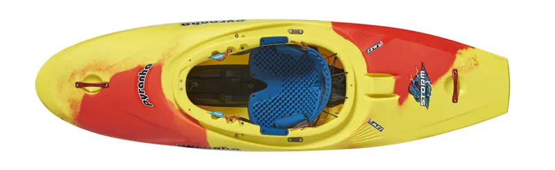 2026 New Pyranha Storm Half-Slice River Play Kayak Lava Blast Elite-1