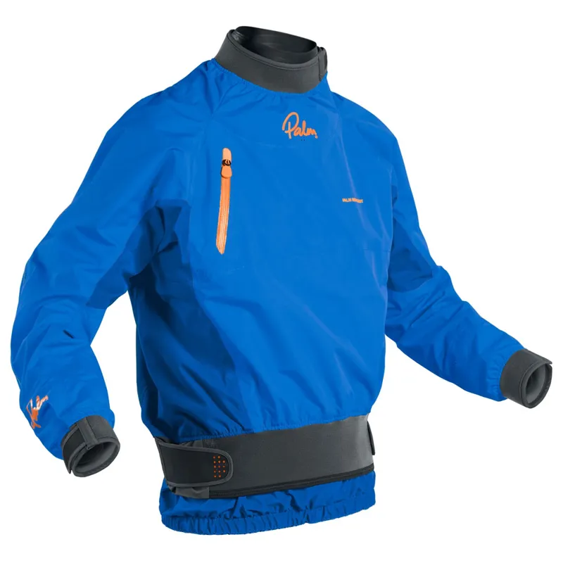 2025 Palm Equipment Surge 2.5 Layer Whitewater Jacket in Cobalt Blue