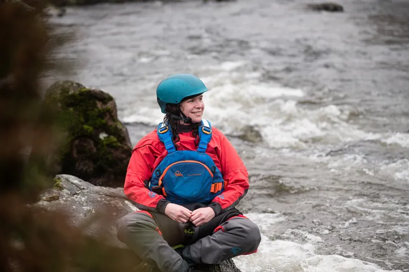 2025 Palm Equipment Shuck 2.0 Watersports Helmet with Earpads in Teal-5