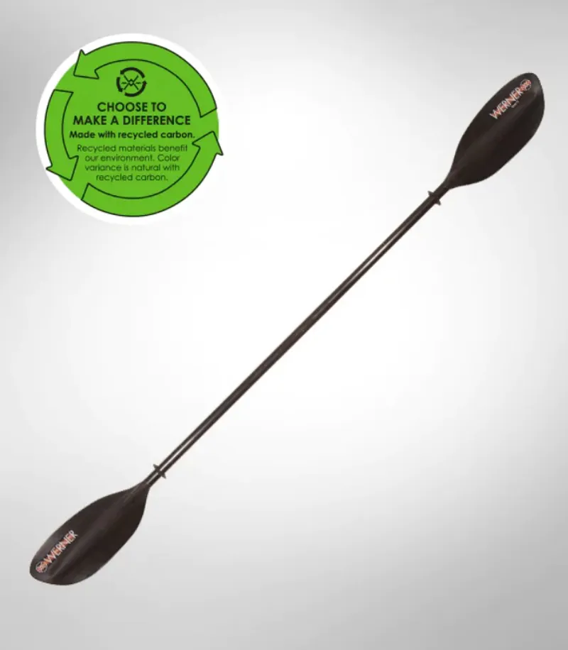 Werner Tybee Carbon Reinforced Nylon 2 Piece Touring Kayak Paddle-1