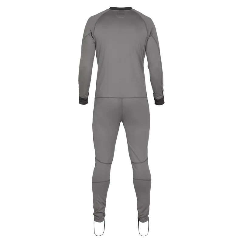 2026 NRS Mens Lightweight Union Suit Thermals in Smoke Grey-1
