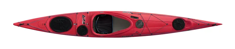 2025 P and H Virgo HV CoreLiteX Sea Kayak in Scarlet Ex Display  