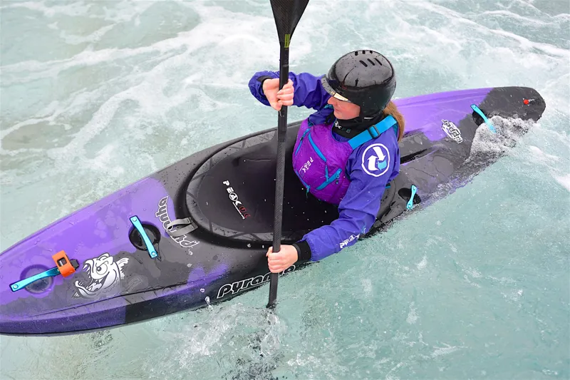 2024 Peak PS River Wrap Side Entry Whitewater Buoyancy Aid Purple-2