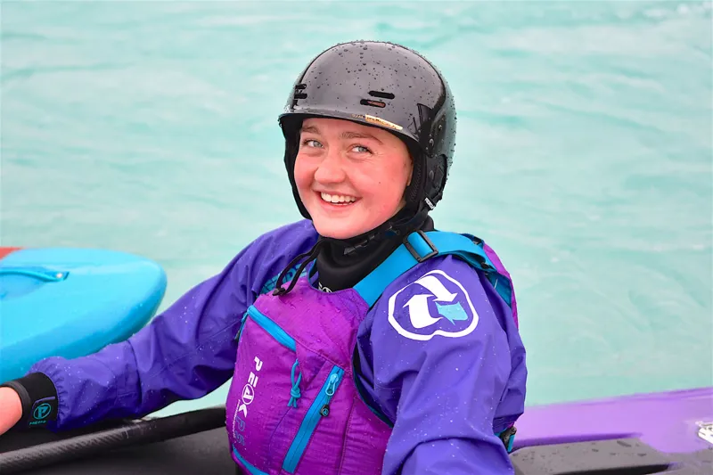 2024 Peak PS River Wrap Side Entry Whitewater Buoyancy Aid Purple-4