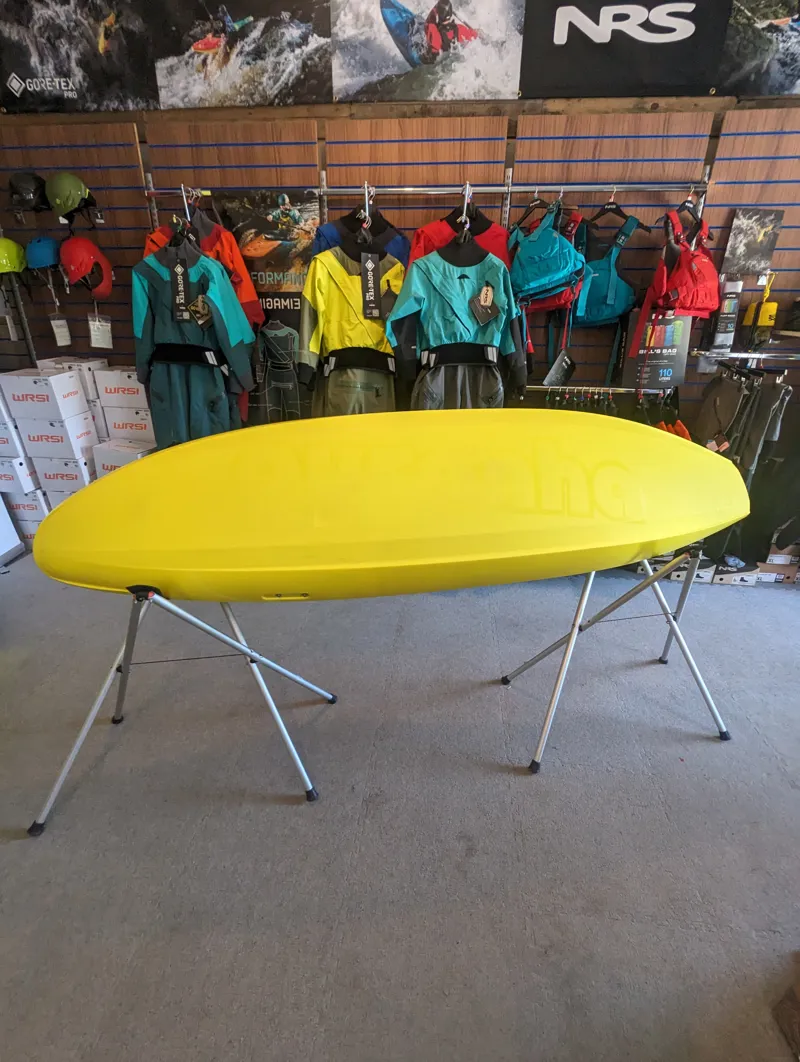 Pyranha Scorch Small Whitewater Kayak in Solid Yellow-2