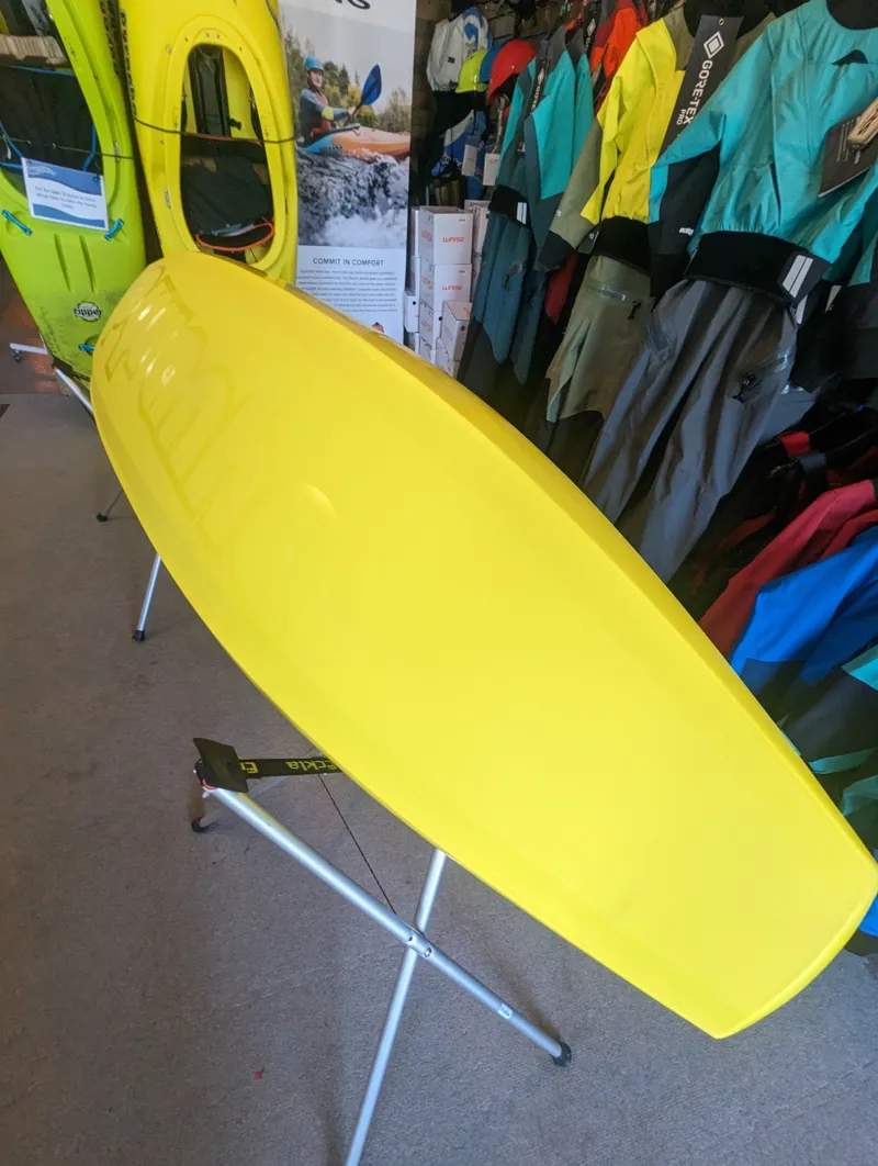 Pyranha Scorch Small Whitewater Kayak in Solid Yellow-3