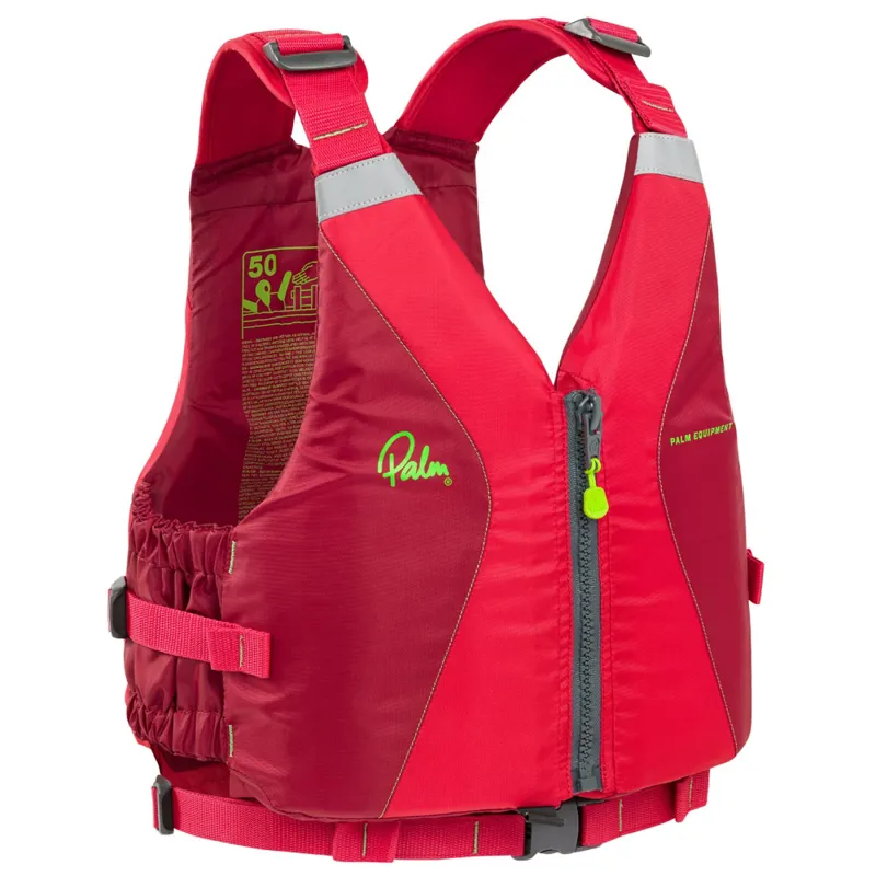 2025 Palm Equipment Quest Slimline Buoyancy Aid Red