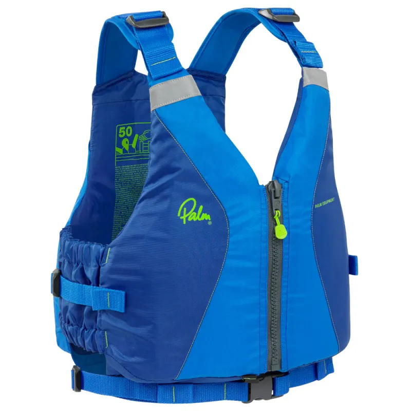 2025 Palm Equipment Quest Simple Slimline Buoyancy Aid in Ocean Cobalt