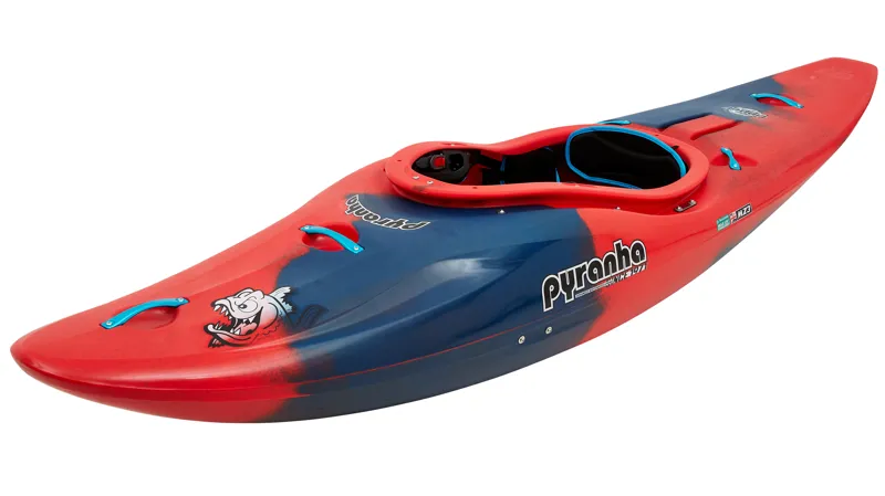 Pyranha Kayaks Ripper 2 Down River Half Slice Rosella Red in Stout 2-4
