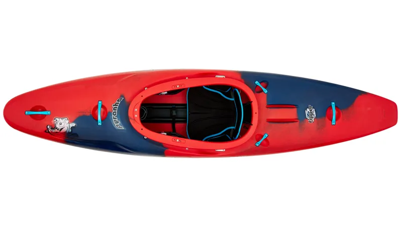 Pyranha Kayaks Ripper 2 Down River Half Slice Rosella Red in Stout 2-1