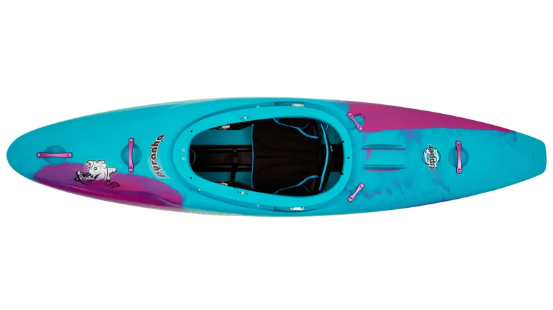 Pyranha Kayaks Ripper 2 Down River Half Slice Cotinga Blue in Stout 2-1