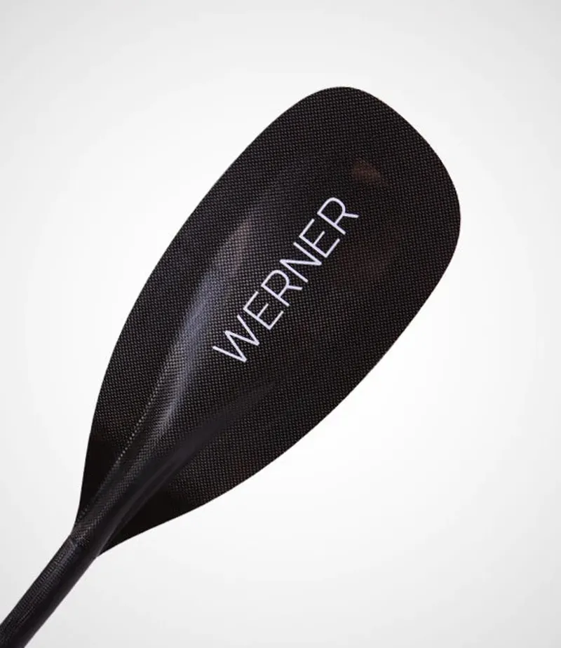 Werner Stealth Straight Shaft Carbon Whitewater Kayak Paddle